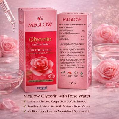 MEGLOW GLYCERINE WITH ROSE WATER